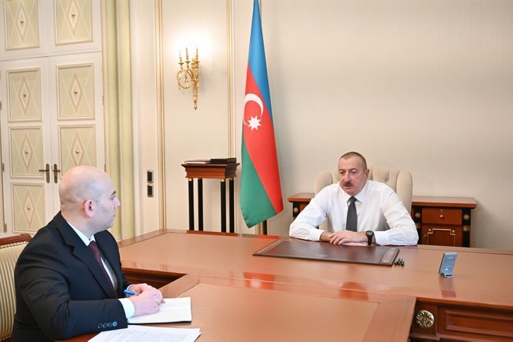President Ilham Aliyev received chairman of the Board of Baku Transport Agency - UPDATED