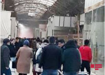 Azerbaijani MES extinguishes the fire at "Sadarak" Shopping Centre in Baku - PHOTO - VIDEO - UPDATED-2