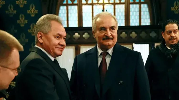 Russian defense chief, commander Haftar talk situation in Libya