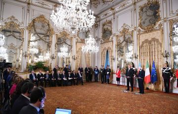 Azerbaijani, Italian presidents made press statements  - UPDATED