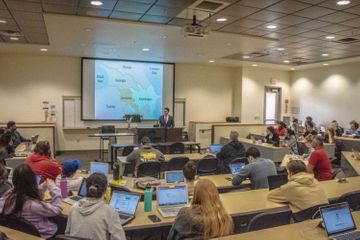 San Diego State University hosts a lecture on Azerbaijan