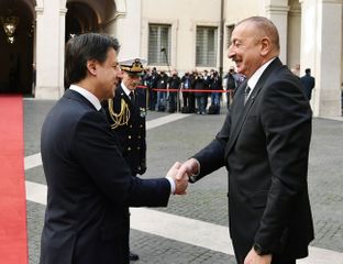 President Ilham Aliyev meets with Chairman of the Council of Ministers of Italy Giuseppe Conte - UPDATED