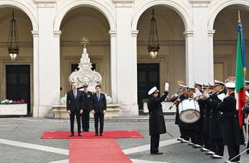 President Ilham Aliyev meets with Chairman of the Council of Ministers of Italy Giuseppe Conte - UPDATED