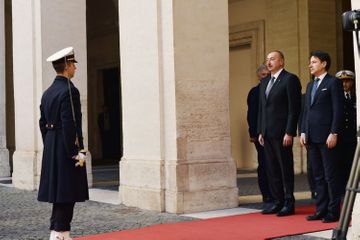 President Ilham Aliyev meets with Chairman of the Council of Ministers of Italy Giuseppe Conte - UPDATED