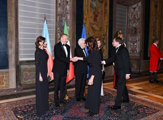 State dinner hosted in honor of President Ilham Aliyev in Rome