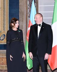 State dinner hosted in honor of President Ilham Aliyev in Rome
