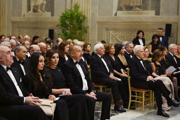 State dinner hosted in honor of President Ilham Aliyev in Rome