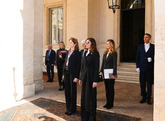 Official seeing-off ceremony was held for President Ilham Aliyev in Rome