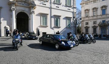 Official seeing-off ceremony was held for President Ilham Aliyev in Rome