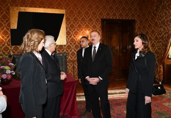 Official seeing-off ceremony was held for President Ilham Aliyev in Rome