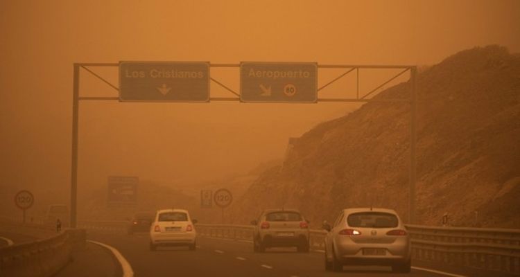Airports close due to sandstorm on Spain's Canary Islands