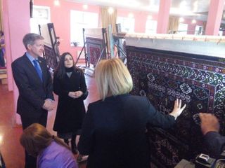 British Ambassador visited Guba Genocide Memorial Complex