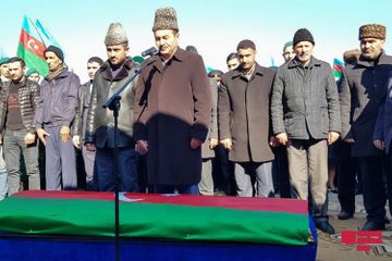 Azerbaijani serviceman, martyred as a result of Armenian provocation, laid to rest - UPDATED