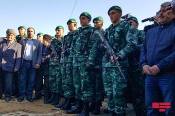 Azerbaijani serviceman, martyred as a result of Armenian provocation, laid to rest - UPDATED