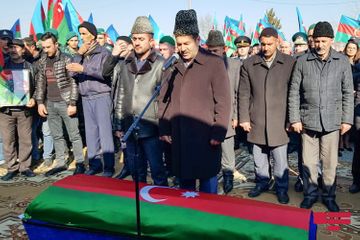 Azerbaijani serviceman, martyred as a result of Armenian provocation, laid to rest - UPDATED