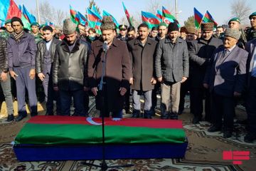 Azerbaijani serviceman, martyred as a result of Armenian provocation, laid to rest - UPDATED