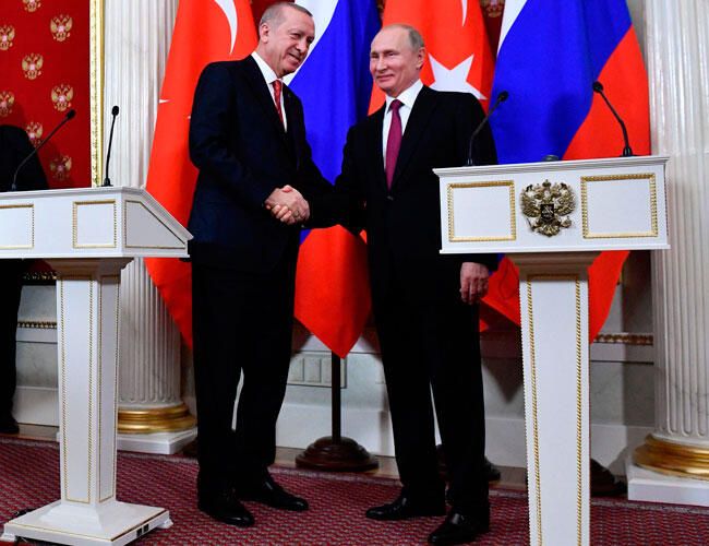 Putin congratulates Erdogan on his birthday