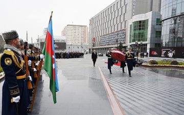 President Ilham Aliyev attended ceremony to commemorate Khojaly genocide victims
