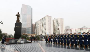 President Ilham Aliyev attended ceremony to commemorate Khojaly genocide victims