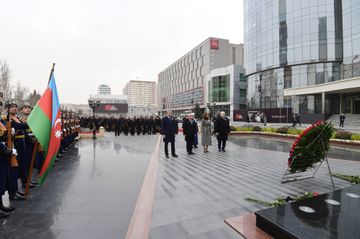 President Ilham Aliyev attended ceremony to commemorate Khojaly genocide victims