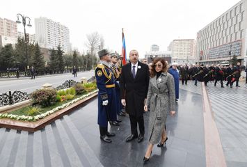 President Ilham Aliyev attended ceremony to commemorate Khojaly genocide victims