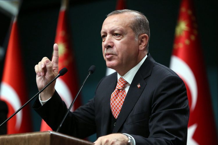 President Erdogan: "Three Turkish soldiers die in Syria's Idlib"