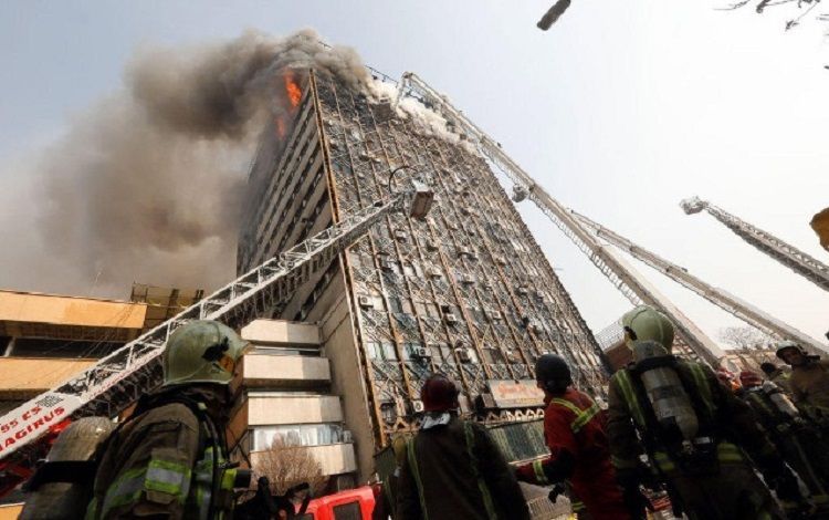 Strong fire breaks out in Iran, 5 people died, 66 people injured
