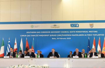 VI Ministerial Meeting of Southern Gas Corridor Advisory Council gets underway in Baku - UPDATED