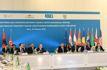 VI Ministerial Meeting of Southern Gas Corridor Advisory Council gets underway in Baku - UPDATED