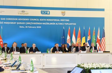 VI Ministerial Meeting of Southern Gas Corridor Advisory Council gets underway in Baku - UPDATED