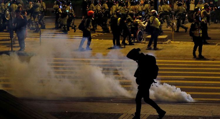 About 400 people arrested in Hong Kong during protest