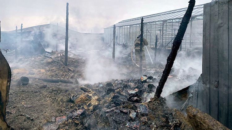Death toll from construction trailer fire rises to eight people in Russia
