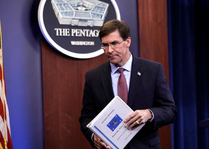 No Iraqi request to withdraw U.S. forces, Pentagon says