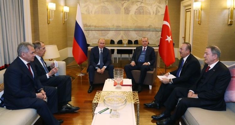 Turkish and Russian Presidents call for cease-fire in Libya