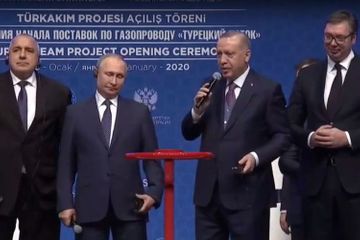 TurkStream gas pipeline put into operation
