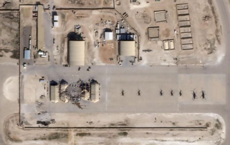 Satellite photos show damage to air base in Iraq hit by Iranian missiles - PHOTOS