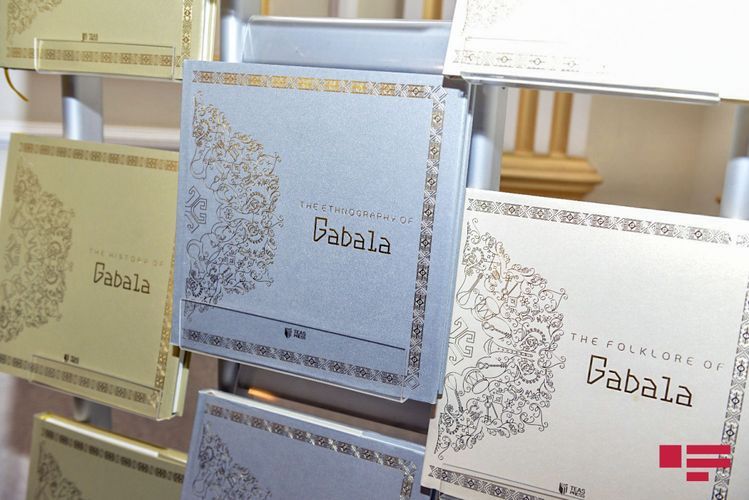 Collection of books dedicated to history, ethnography and folklore of Gabala presented - PHOTO