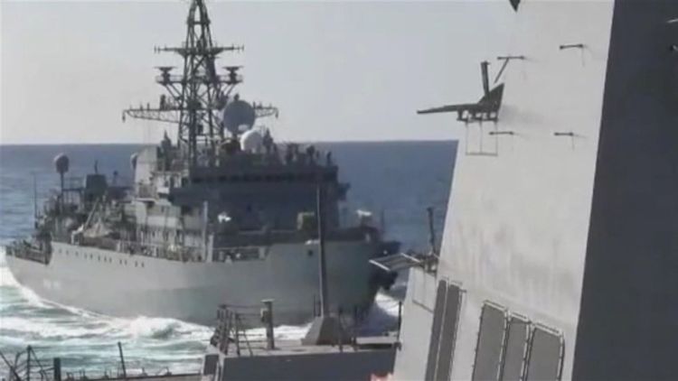 Moscow denies US claim Russian ship aggressively approached USS Farragut in Arabian Sea - UPDATED