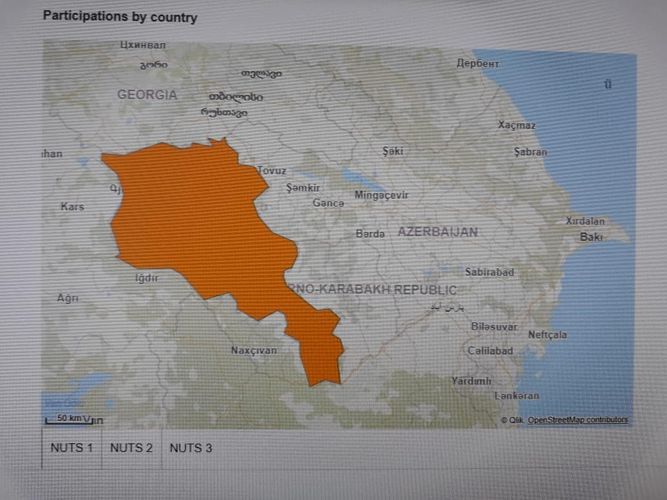 EU Horizon 2020 Program removes distorted map of Azerbaijan