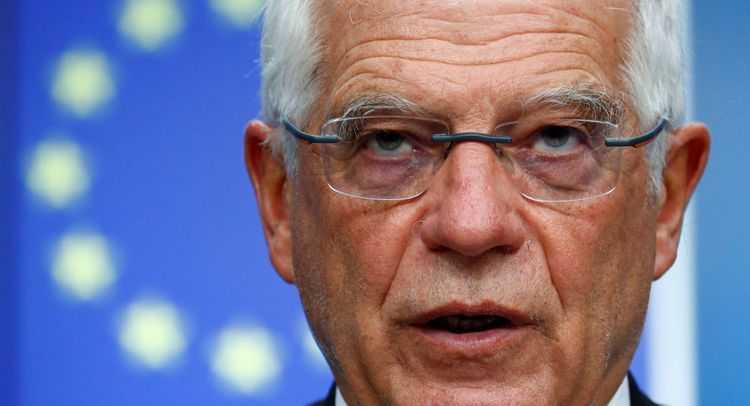 EU Foreign Minister Borrell holds press conference after emergency talks in Brussels