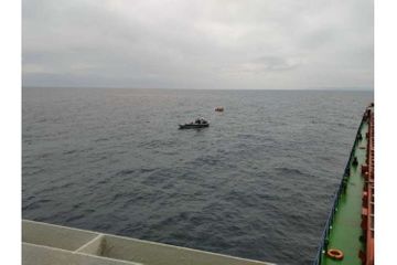 Azerbaijani seamen save lives of three migrants exposed to drowning danger in Ionic Sea