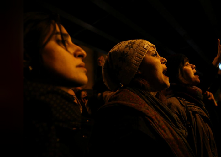 Iranian semi-official news agency reports anti-government protests