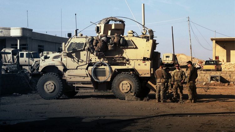 Four wounded in attack on Iraqi military base that houses U.S. forces