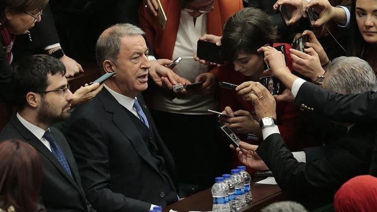 Turkey's Defense Minister: "Turkey seeks peace in Libya, Syria as soon as possible"