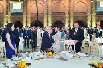 President Ilham Aliyev attended ceremony to celebrate 90th anniversary of renowned oil scientist and geologist, academician Khoshbakht Yusifzade - UPDATED
