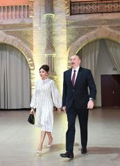 President Ilham Aliyev attended ceremony to celebrate 90th anniversary of renowned oil scientist and geologist, academician Khoshbakht Yusifzade - UPDATED