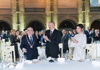 President Ilham Aliyev attended ceremony to celebrate 90th anniversary of renowned oil scientist and geologist, academician Khoshbakht Yusifzade - UPDATED