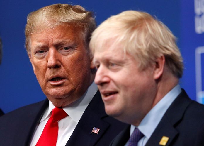 Trump agrees with British PM Johnson on a "Trump deal" for Iran