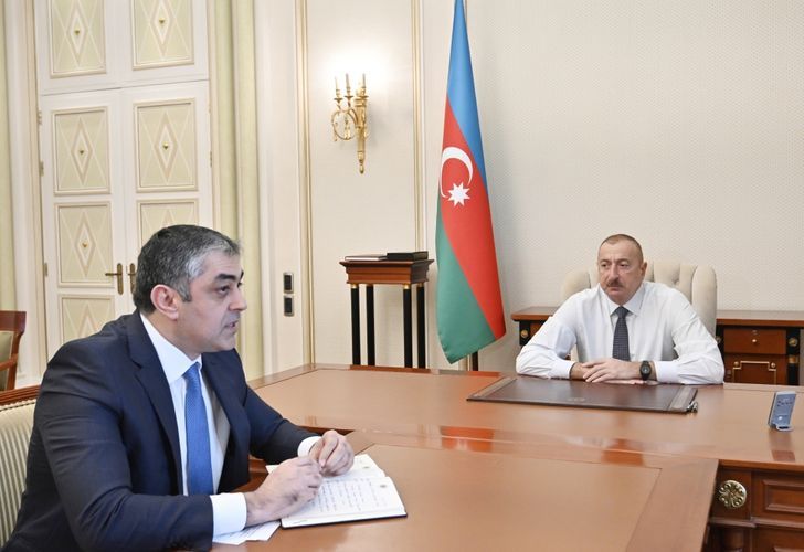 President Ilham Aliyev receives Minister of Transport, Communications and High Technologies - UPDATED