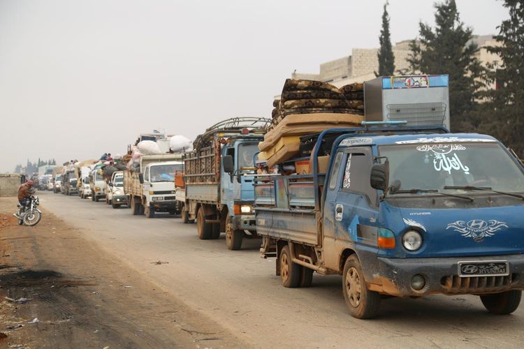 U.N. says around 350,0000 people have fled Idlib since Dec. 1
